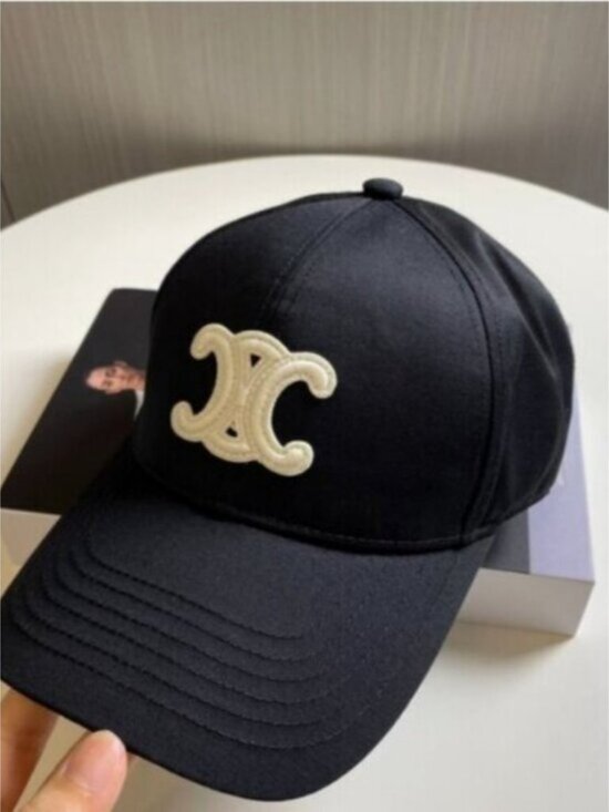 CELINE Triomphe Black Cap main image 4